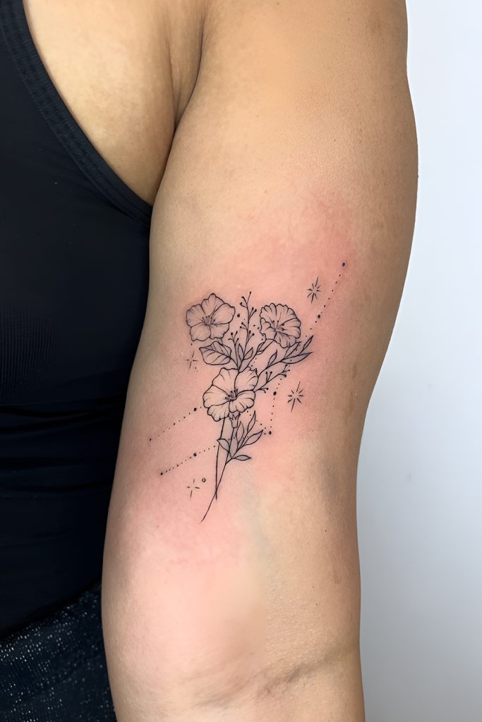 Gladiolus with Constellation