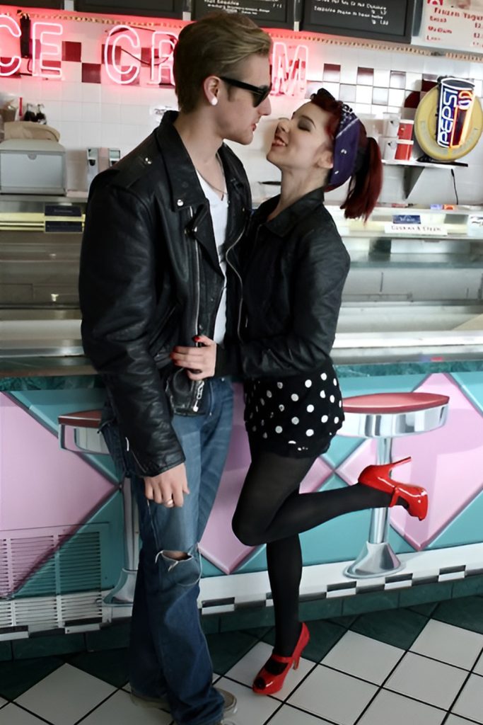 Going Back in Time for a PB&J Diner Date Flashback