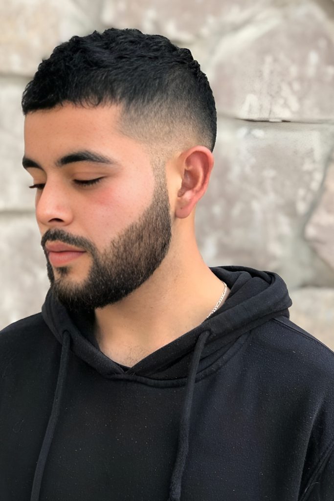 High Fade Crop with a Crisp Edge