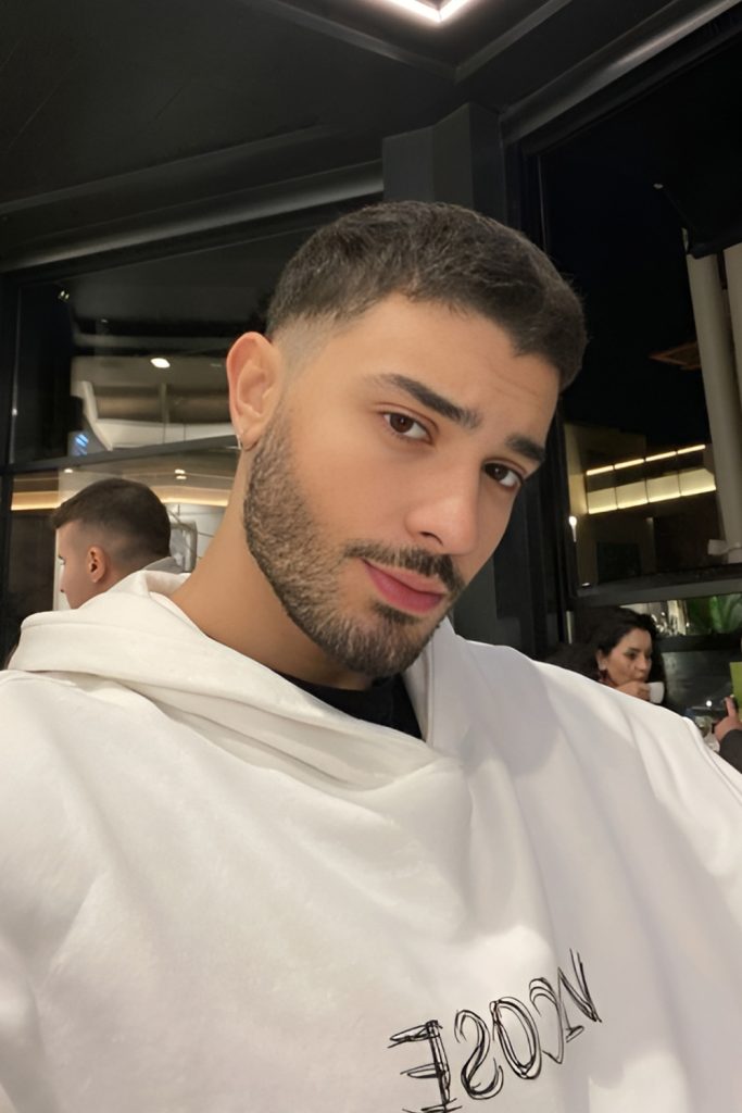 Low Fade French Crop for Understated Sophistication