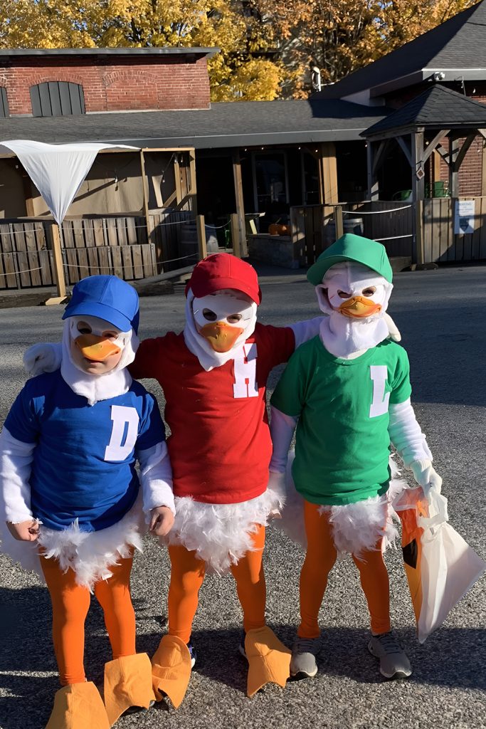 Mischievousness as Huey, Dewey, and Louie