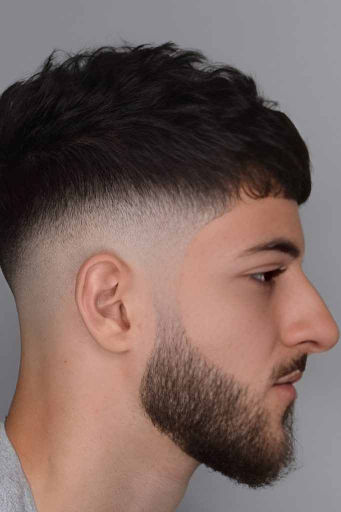Modern French Crop with a Skin Fade