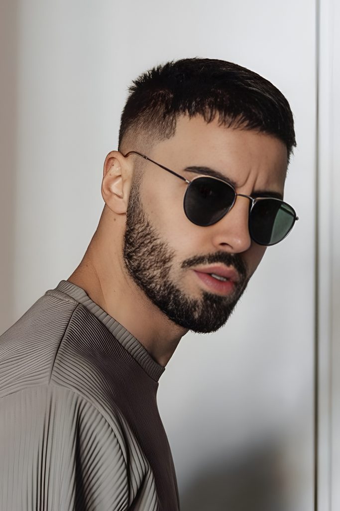 Natural French Crop for Effortless Look