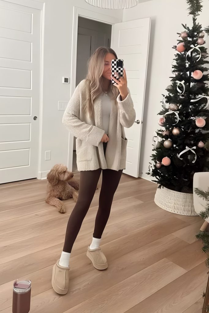 Plush Cardigans Styled With Streetwear Attitude