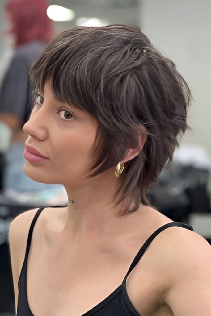 Punk Inspired Razor Bob with Flipped Ends