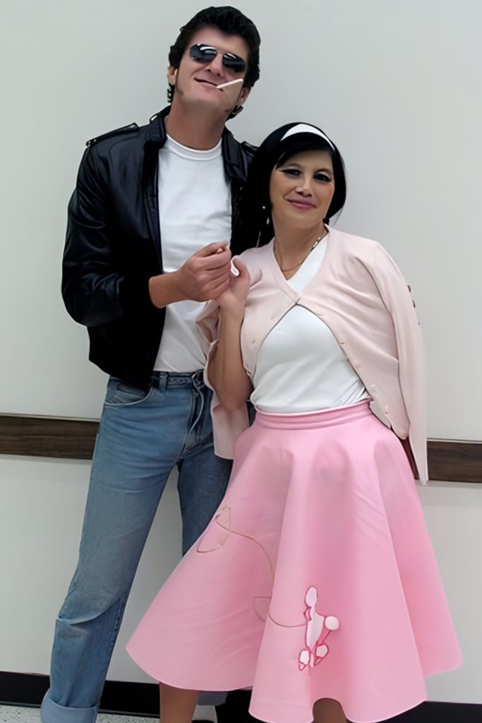 Retro Romance with a Greaser and a Pink Lady