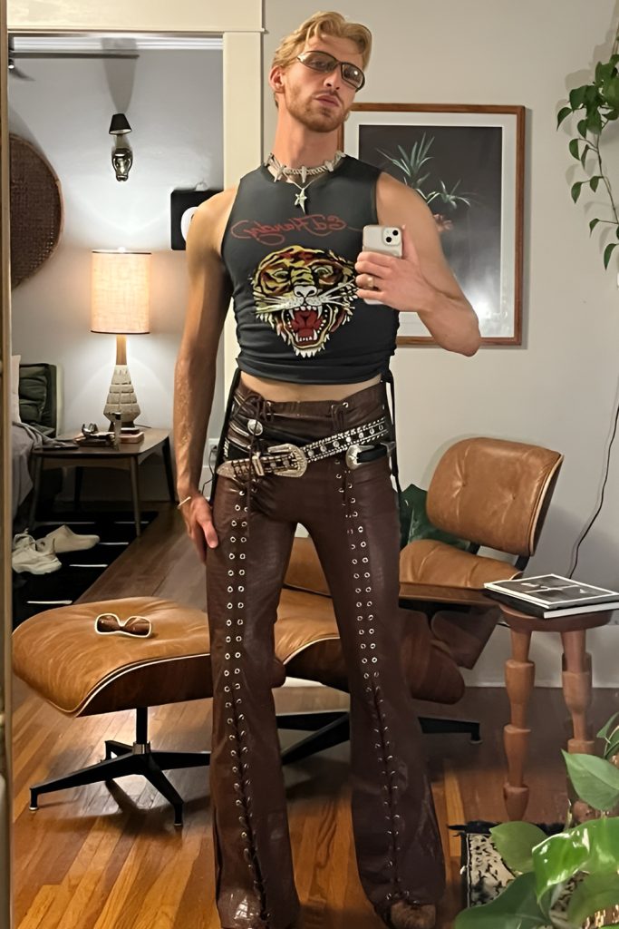 Rock the Party as a Dead Glam Rock Legend