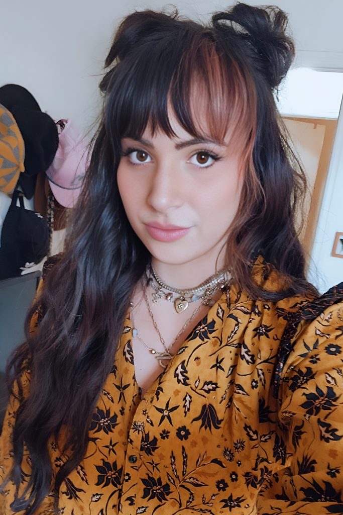 Space Buns with Soft Bangs