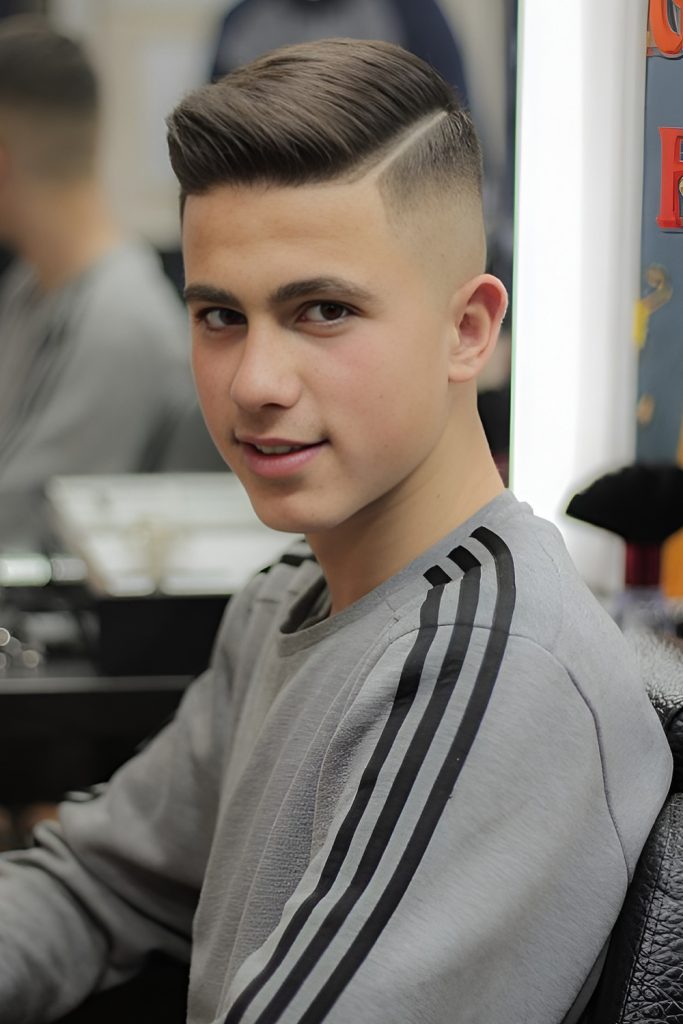 Staying Sharp with a Fade and Hard Part