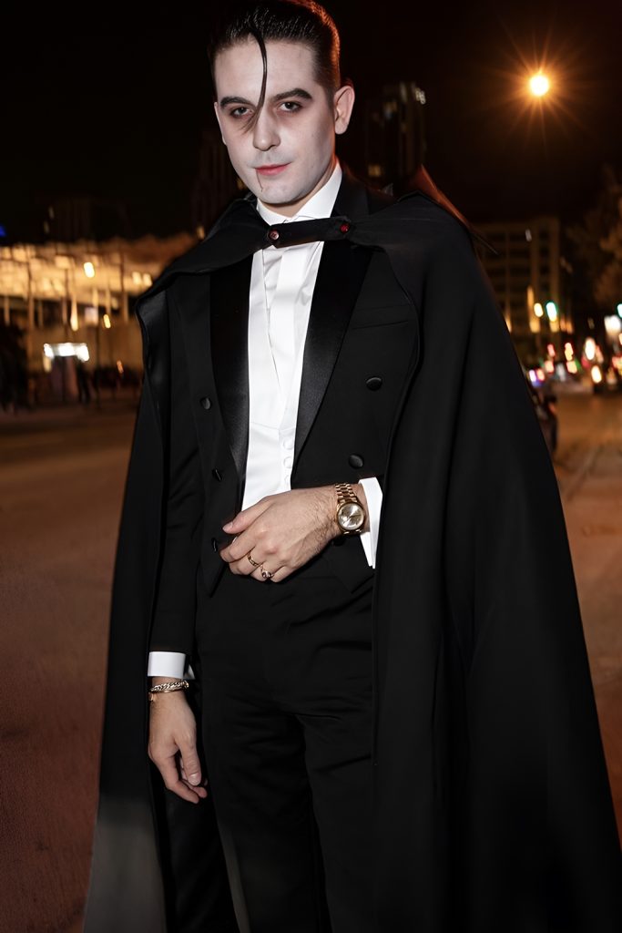 Step into the Shadows with a Contemporary Vampire Look