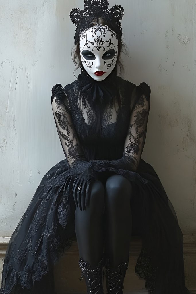 Tap into the Mystique of a Velvet Attired Vampy Queen