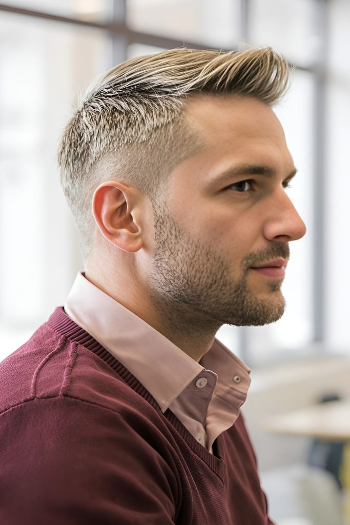 The Comb Over Fade That's Polished Yet Modern