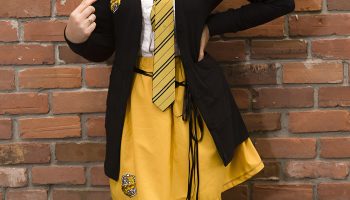 Traditional Hogwarts Robes with Pride of Houses Embellishments