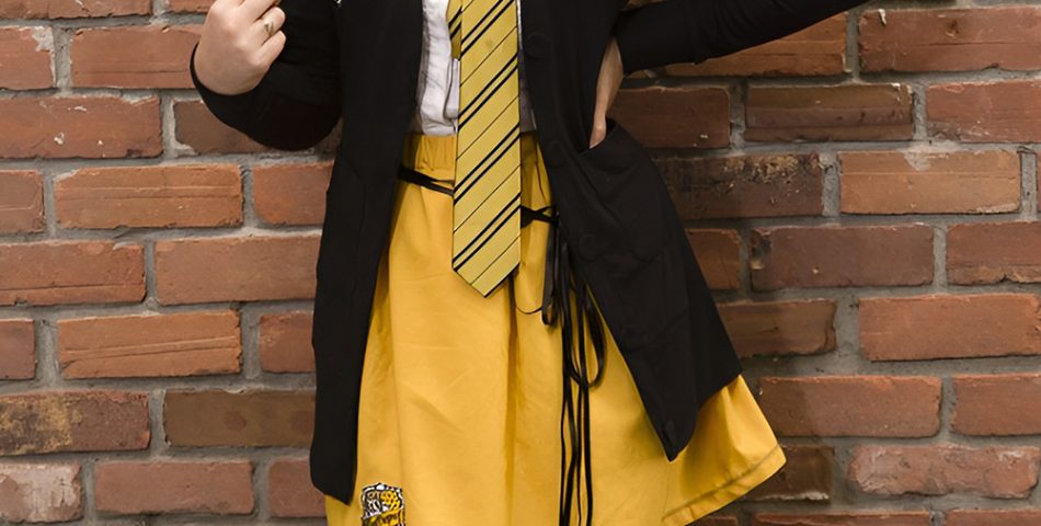 Traditional Hogwarts Robes with Pride of Houses Embellishments