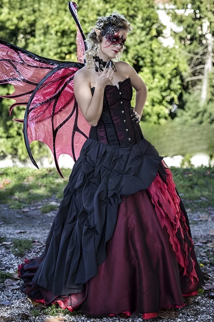 Transform into a Dark Fairy Bathed in Moonlight