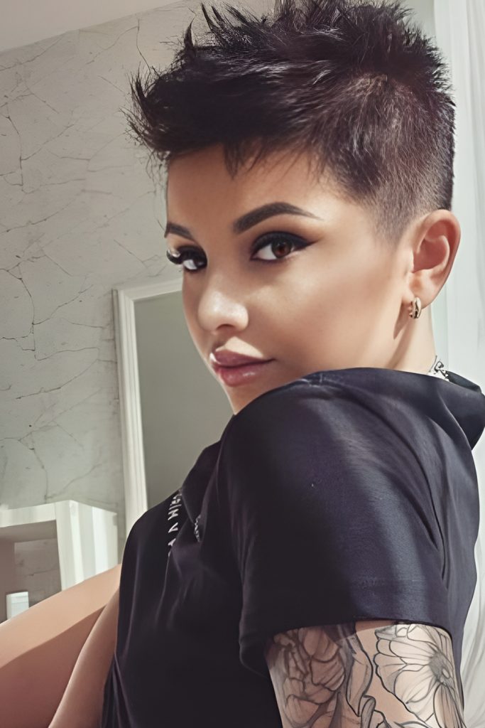 Ultra Short Crop with Shadow Fade