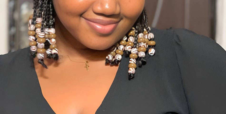 Waist Length Fulani Knotless Braids with Beaded Ends