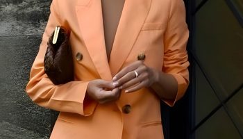 Bold Power Suit in a Vibrant Colour
