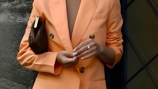 Bold Power Suit in a Vibrant Colour