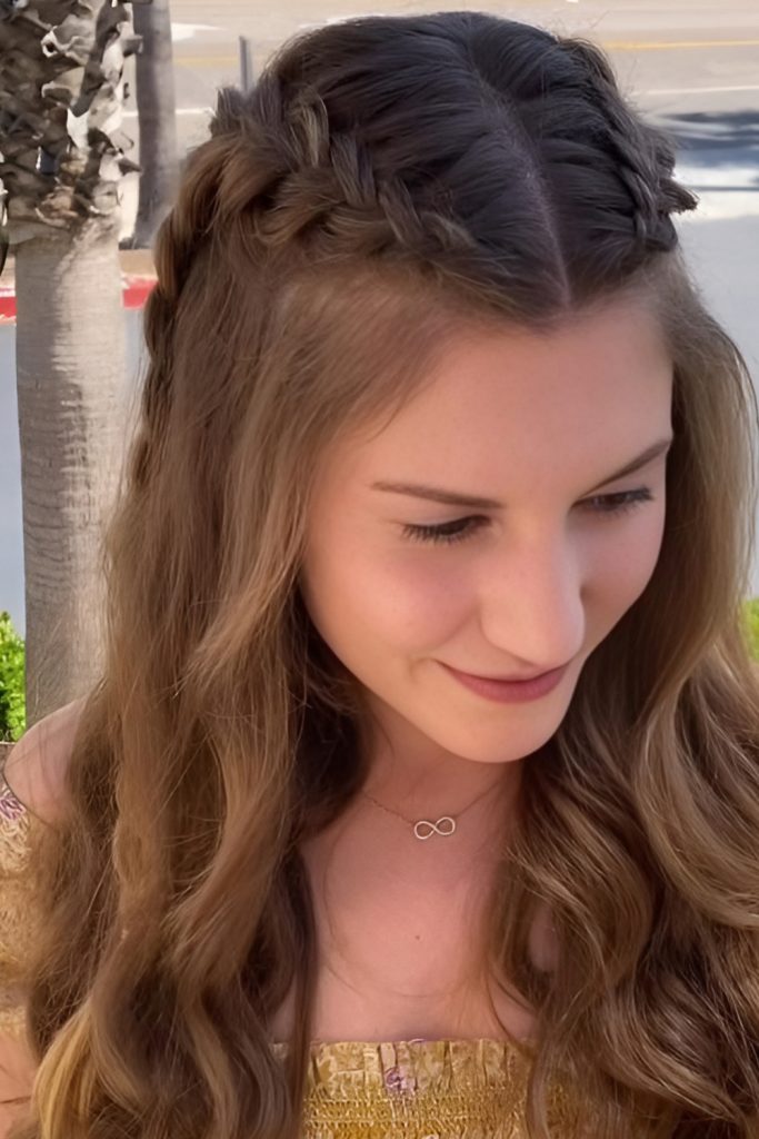 Braided Crown for a Festival Inspired Twist