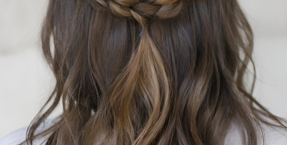 Braided Crown for a Romantic Vibe