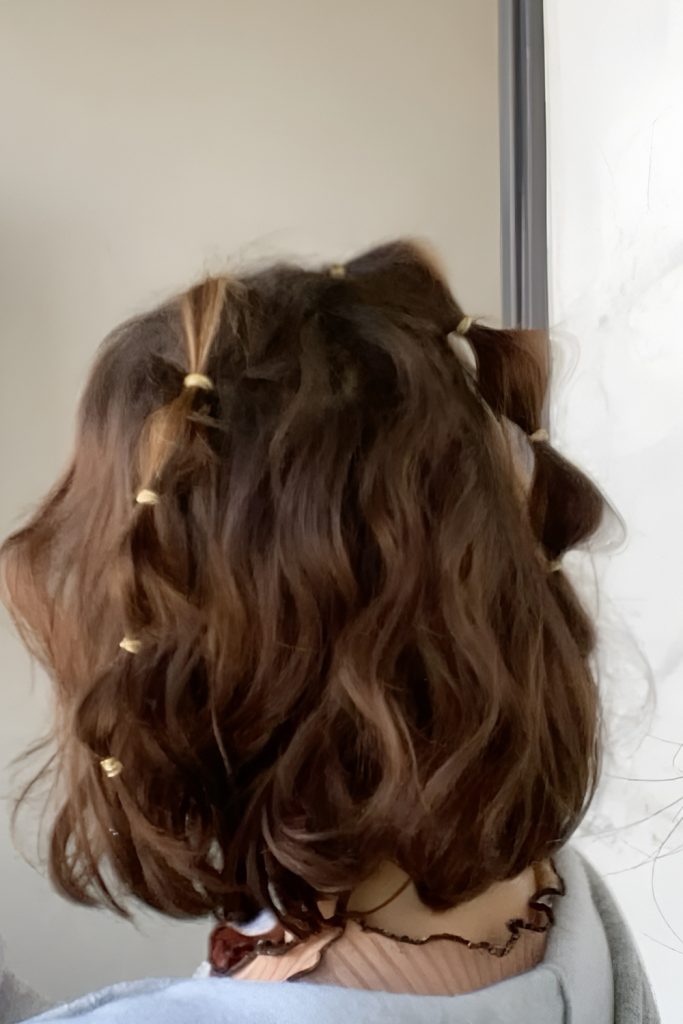 Bubble Braids on a Bob for Playful Detailing