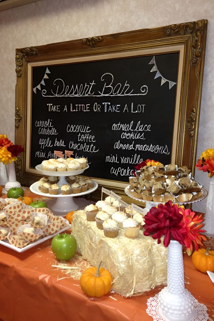 Buffet Style Dessert Table for Simplicity and Fun