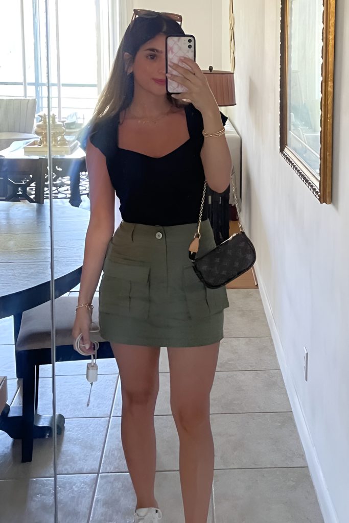 Cargo Skirts with Fitted Tanks