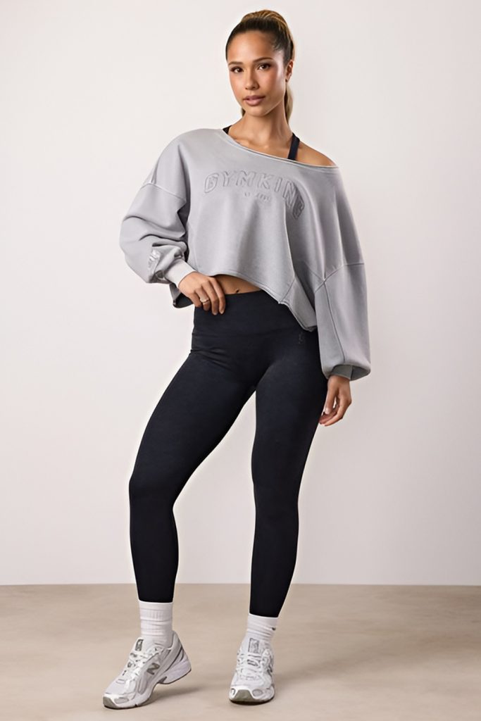 Cropped Sweater and High Rise Leggings
