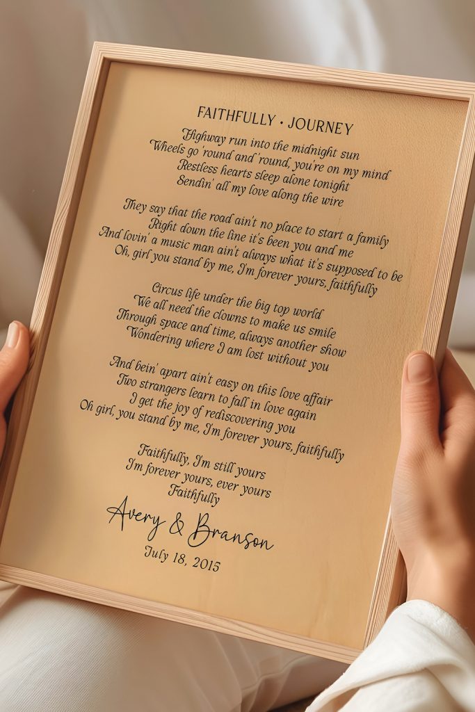 Custom Song or Personalized Poem