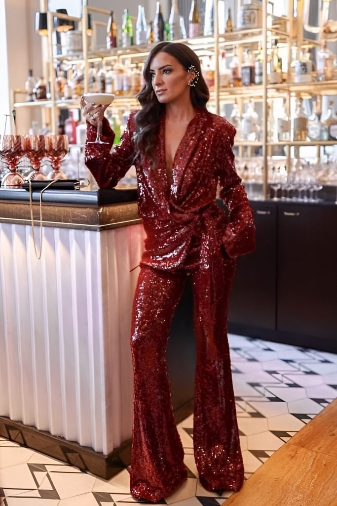 Custom Suit in Jewel Colors for Contemporary Glam