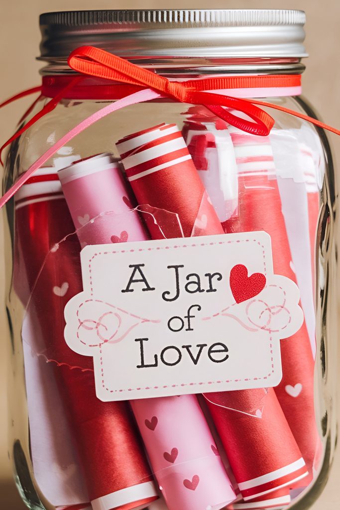 DIY Memory Jar Filled with Future Date Ideas