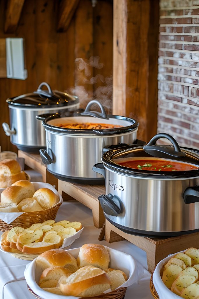 Employ a Slow Cooker to Keep Sides Warm