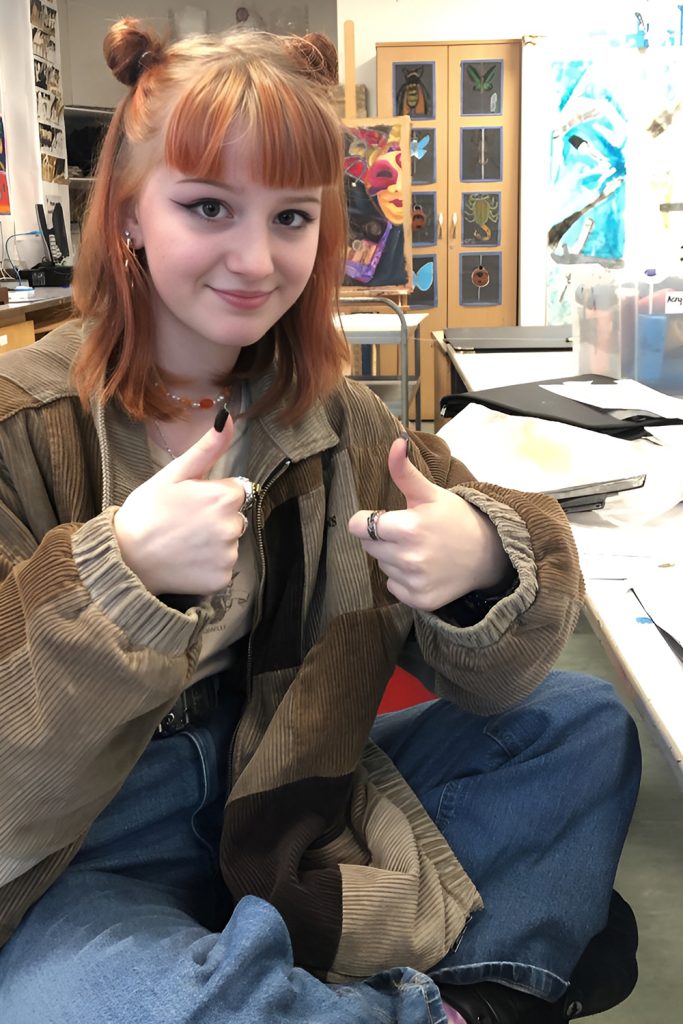 Half Up Space Buns That Bring Playful Vibes