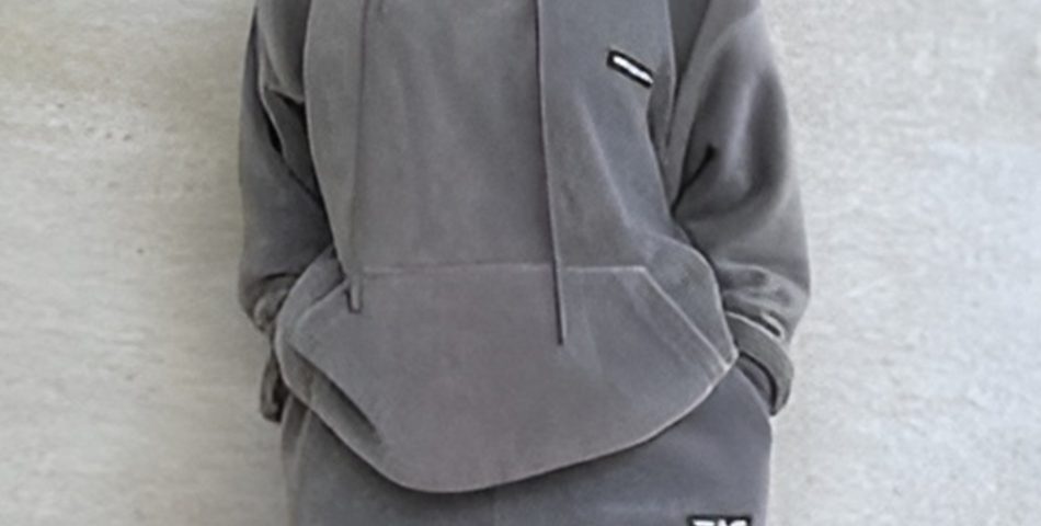 Matching Seamless Set with Oversized Hoodie