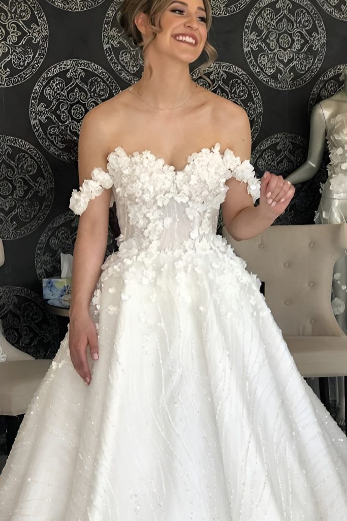 Off the Shoulder Designs with Seasonal Pizzazz