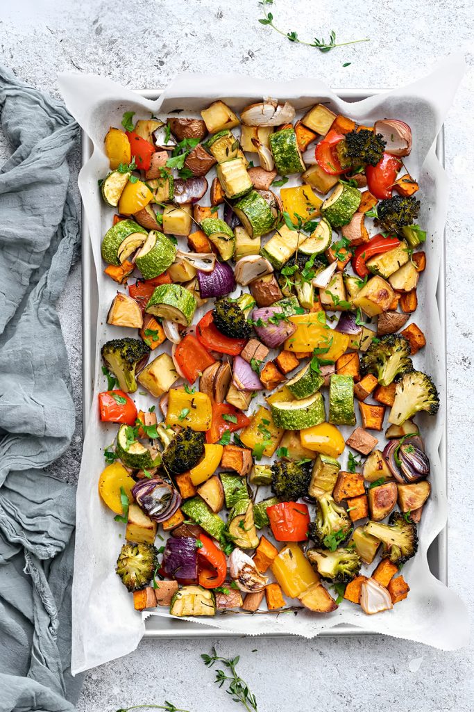 Roast Vegetables on Sheet Pans
