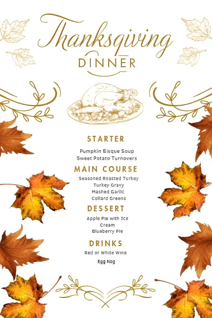 Simplified Menus with Fewer, Well Selected Dishes