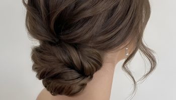 Soft Texture Low Chignon