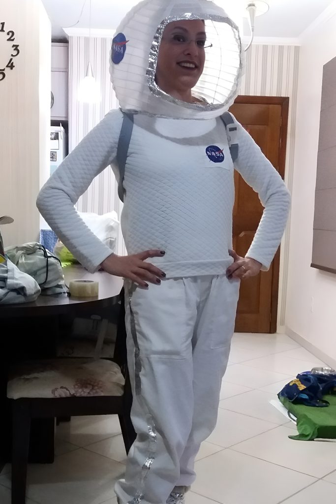 Space Explorer Ready for an Out of This World Day