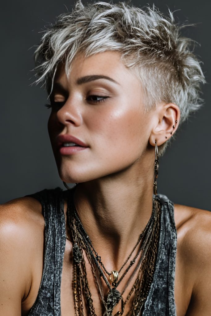 Spiky Pixie with Rock Star Attitude