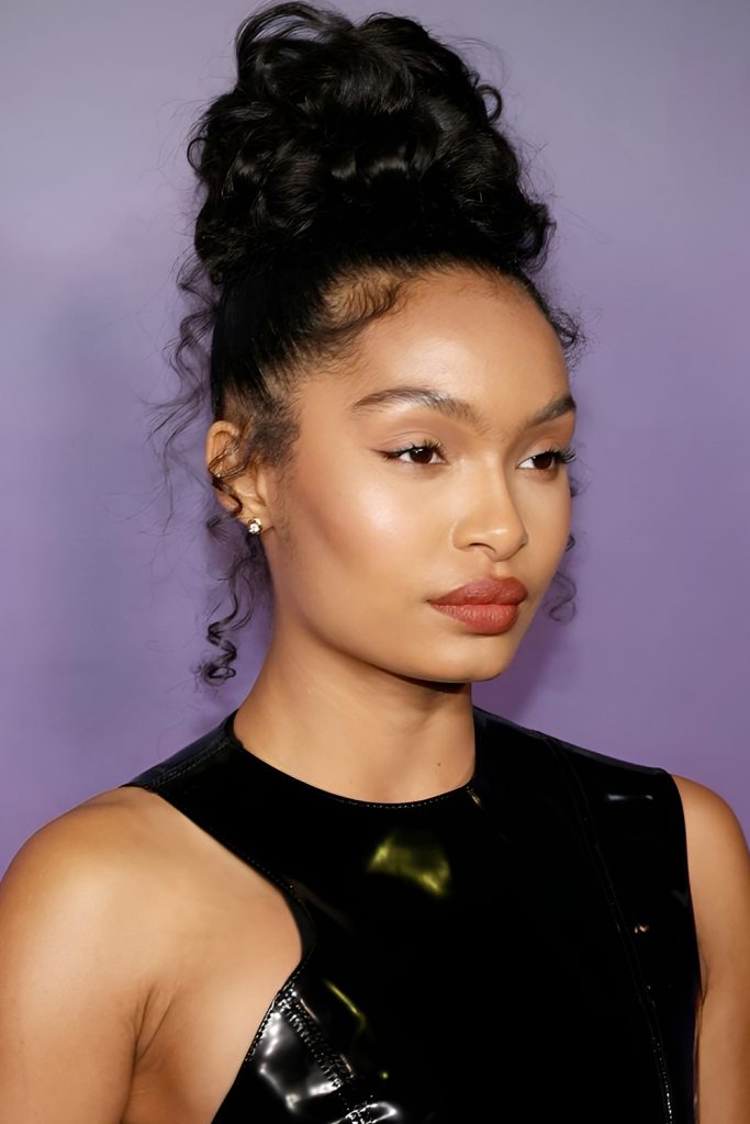 Top Knot Bun for Sleek and Functional Sophistication