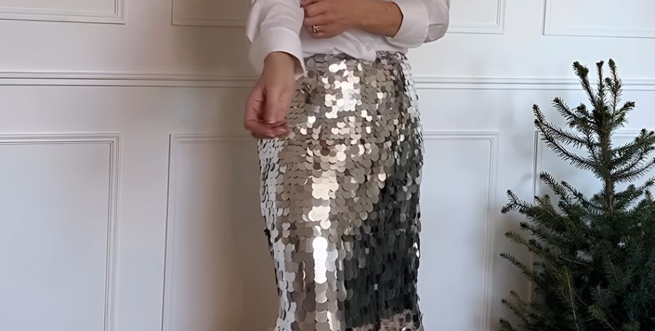 Tulle Skirt and Shimmering Top for Whimsical Style