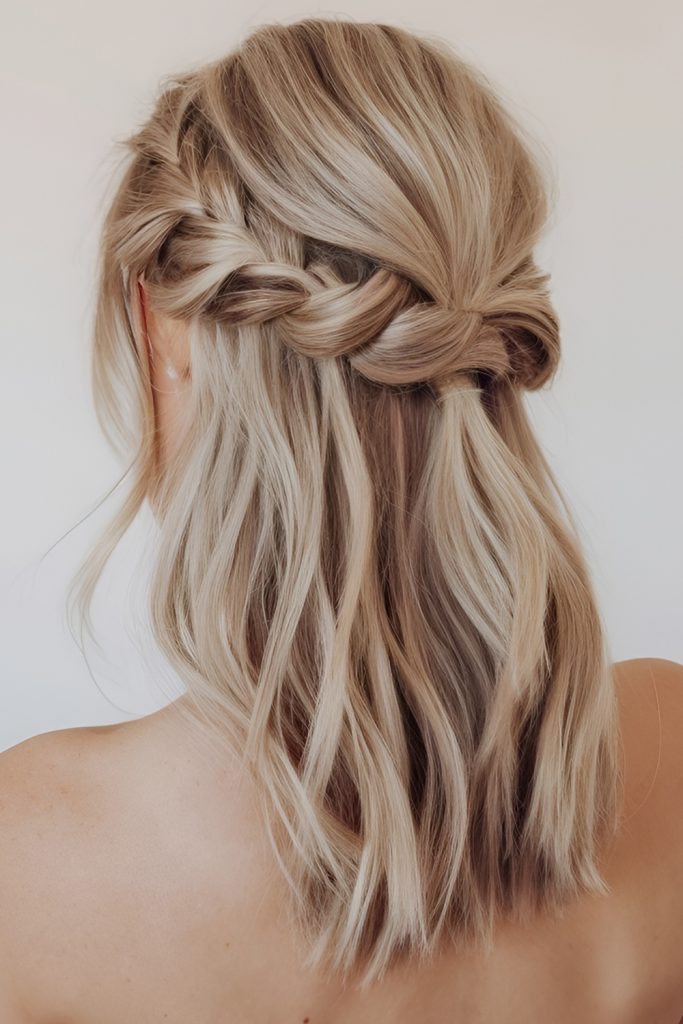 Waterfall Braid for a Whimsical Touch