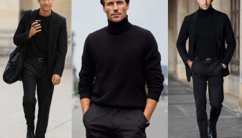 12+ Men’s All Black Outfit Ideas That Look Effortless