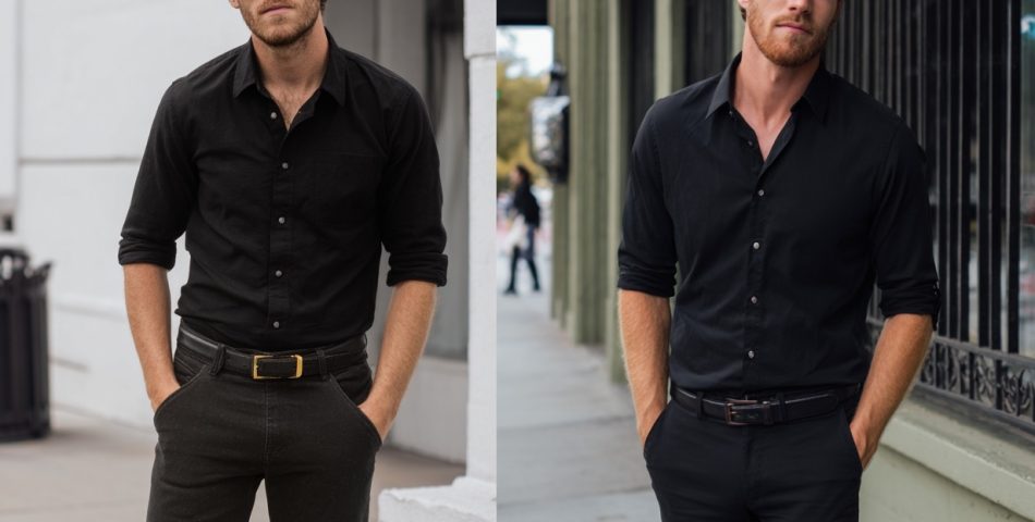 13 Easy Black Shirt Outfit Ideas for Men
