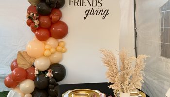 A Friendsgiving Style Dinner Party