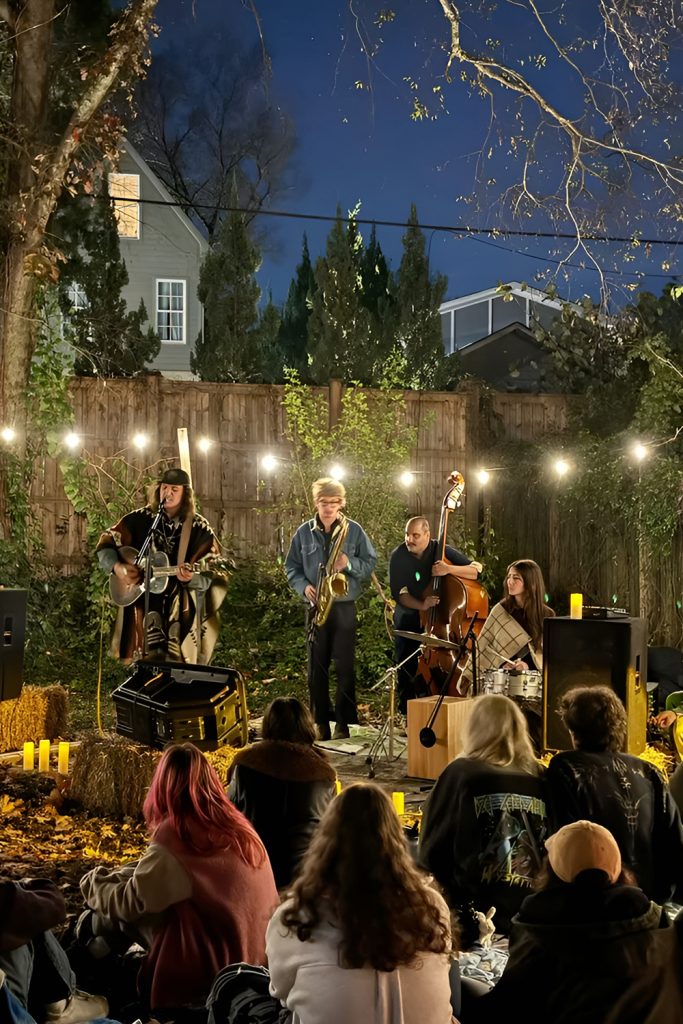 A Private Concert or Acoustic Night at Home