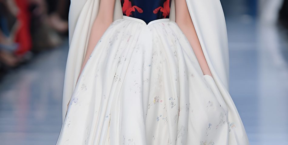 A Snow White Wedding Dress for the Ageless Winter Bride