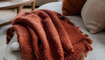Add Cozy Throw Blankets and Pillows for Casual